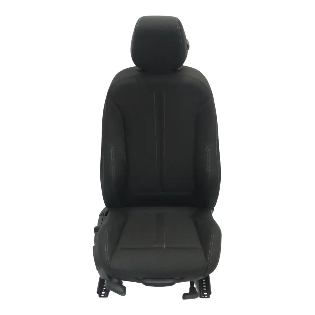 BMW F30 F31 LCI Asiento Sport Calefactable Tela Gris Antracita Delantero Derecho