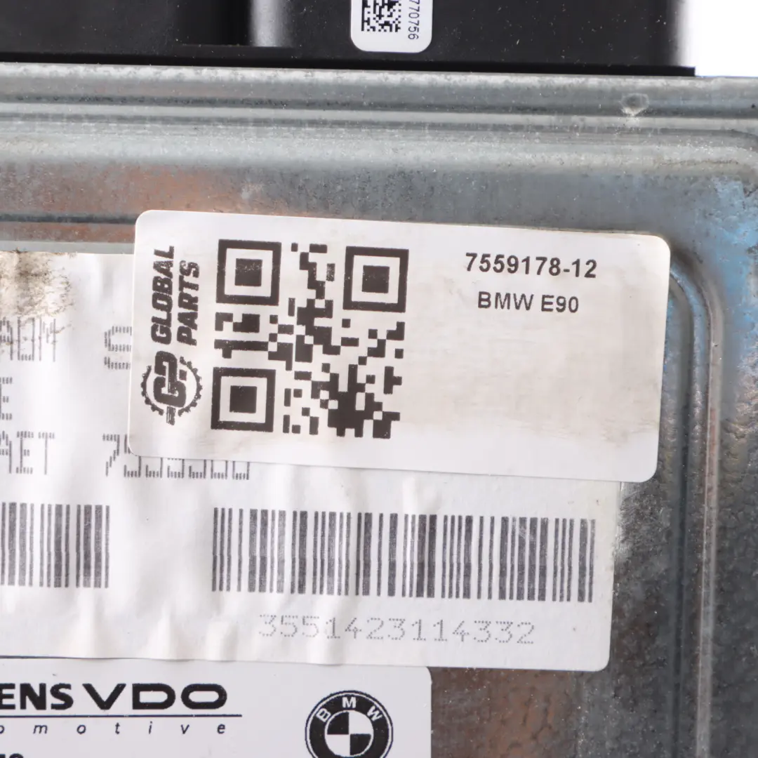 BMW E60 E90 E91 325i 525i N52 218HP Engine Control Unit ECU DME 7559178 Manual