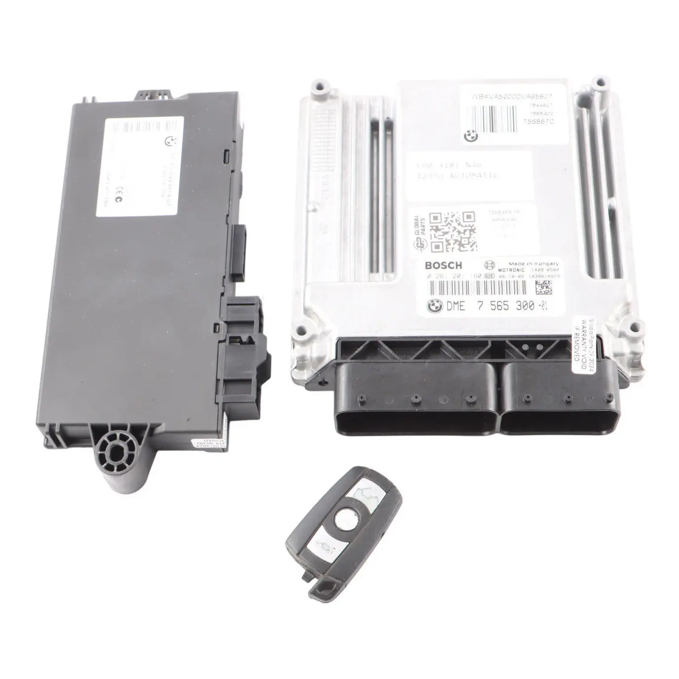 BMW E87 E90 118i 318i N46 129HP ECU Kit DME 7565300 + CAS3 + 2 Llaves Automatico