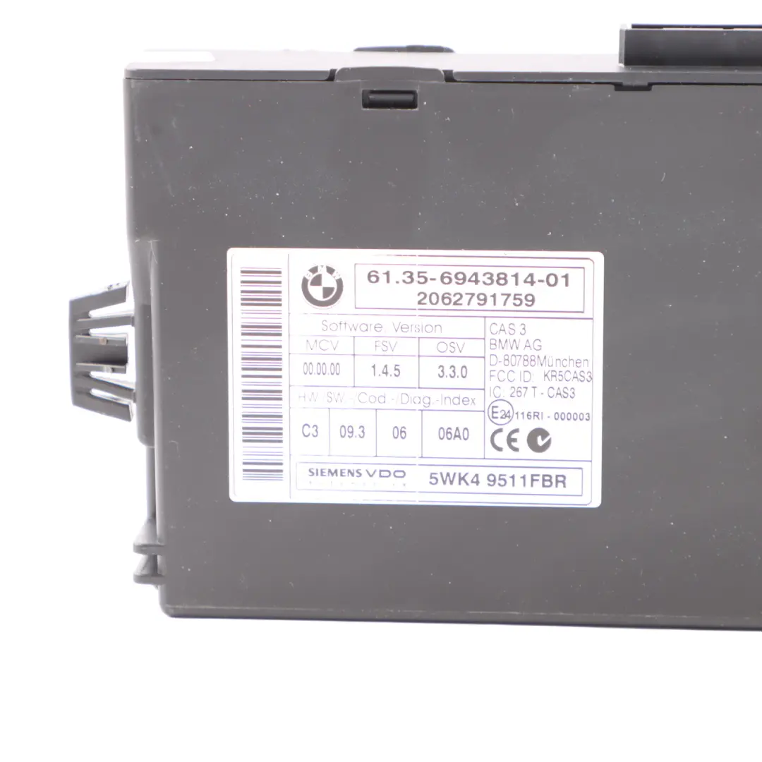 BMW E87 E90 118i 318i N46 129HP ECU Kit DME 7565300 + CAS3 + Key Automatic