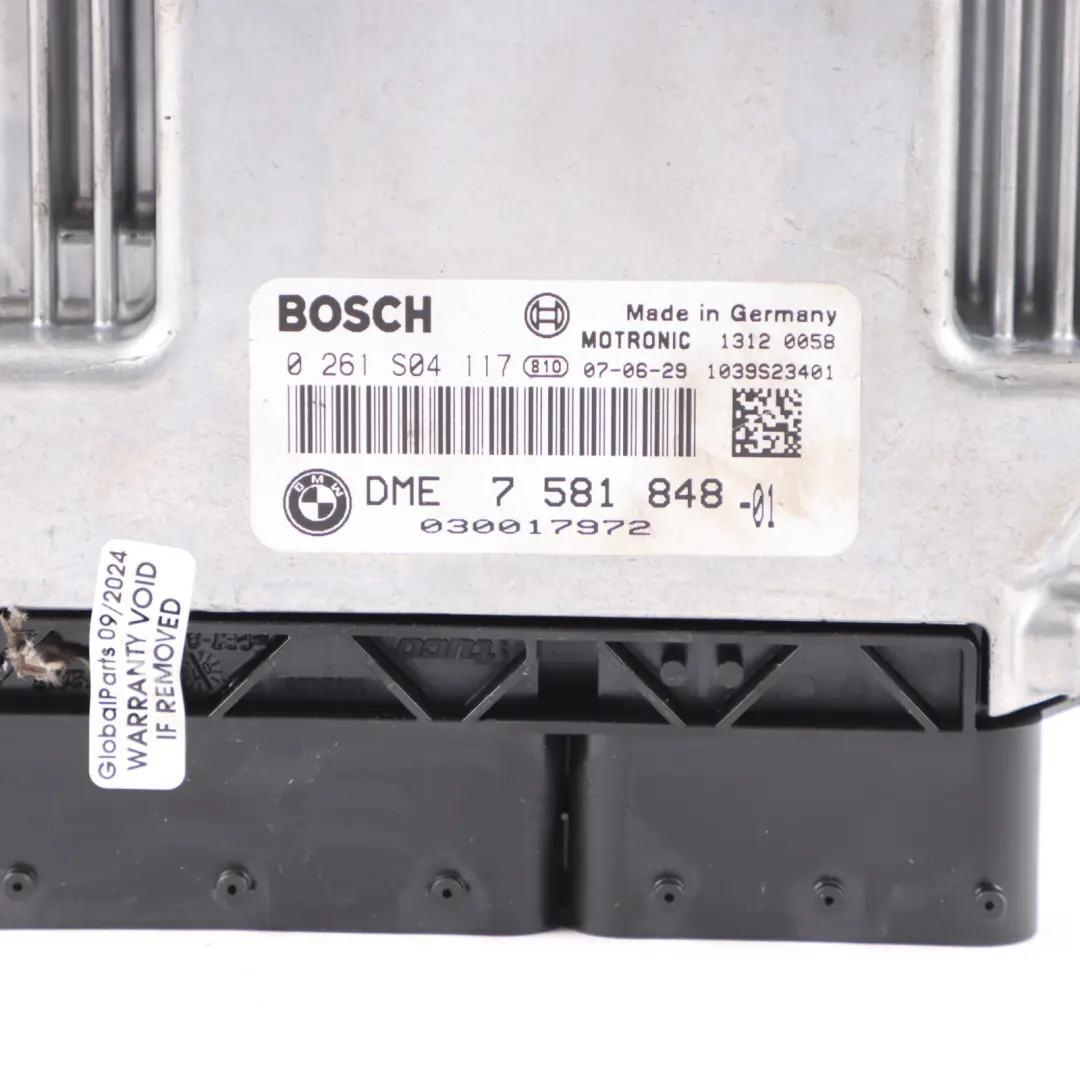 BMW E81 E87 LCI E90 116i 316i 115HP N45N ECU Kit DME CAS3 Lock + Key 7581848