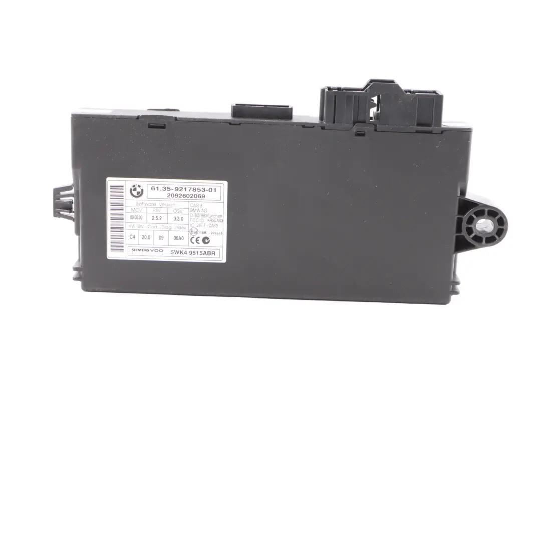 BMW E60 LCI E90 E91 335i 535i N54B30A ECU Kit DME CAS3 Key 7602118 Dual Clutch