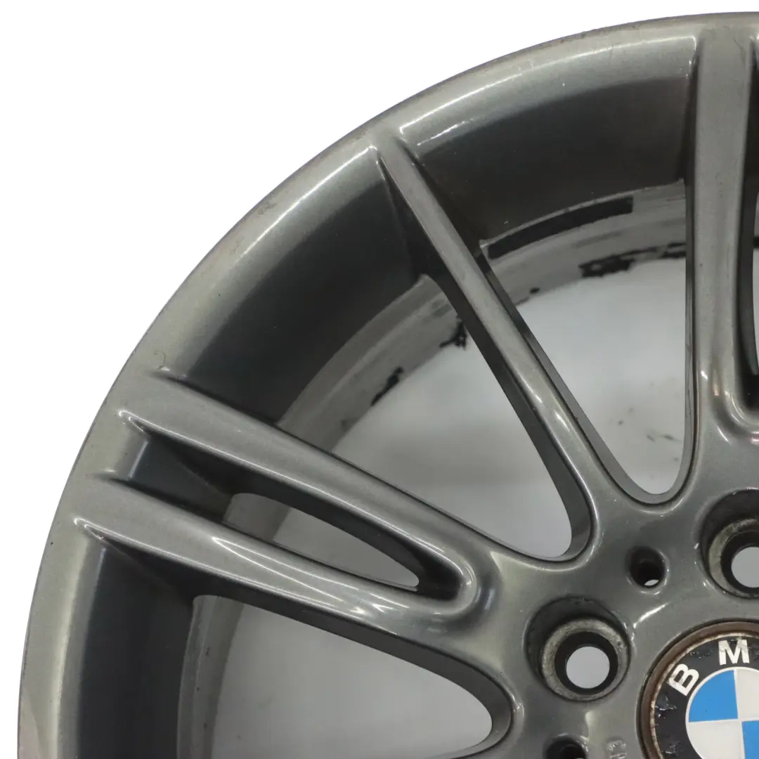 BMW E90 E91 Ferric Grey Front Alloy Wheel Rim 18" ET:34 8J M Spider Spoke 193