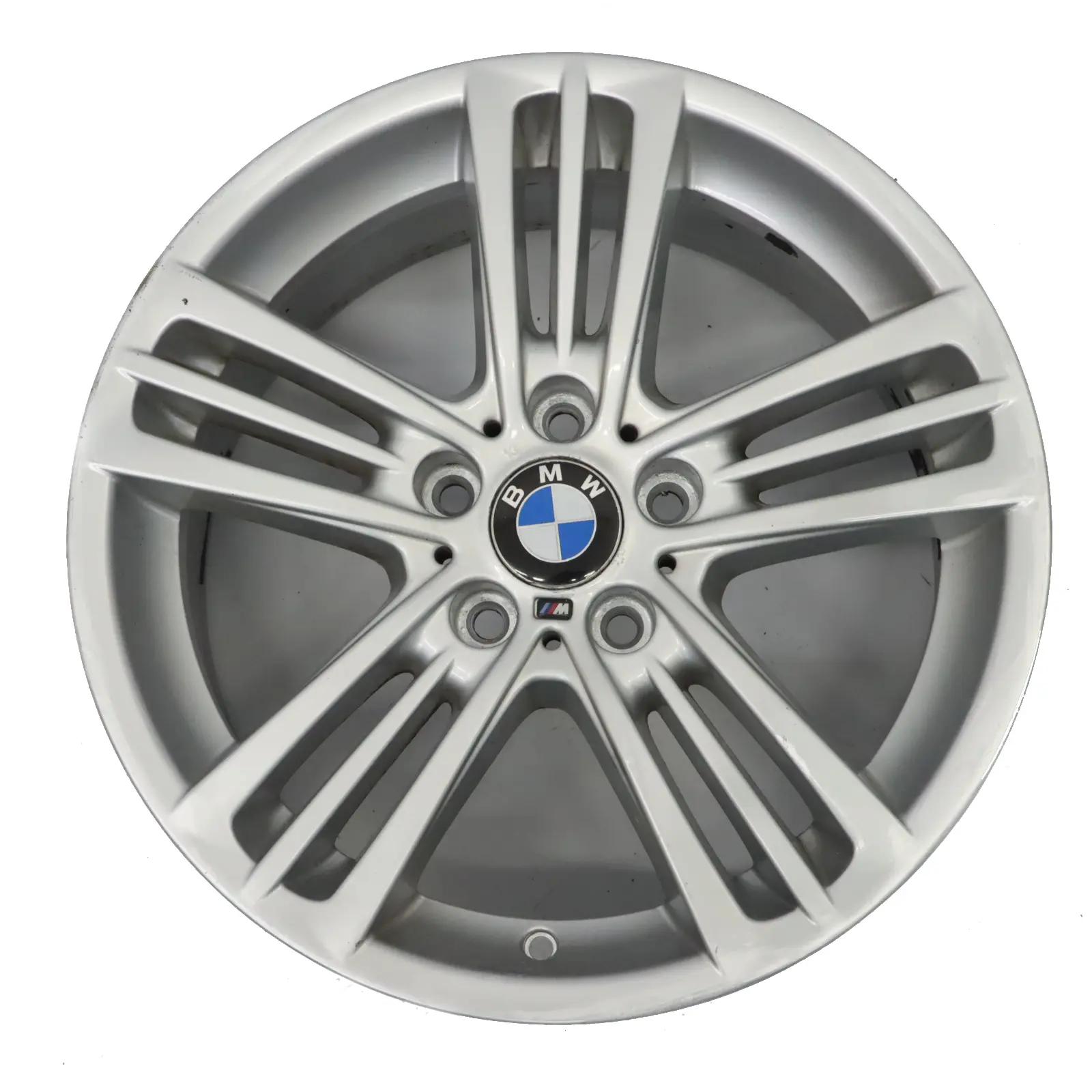 BMW X3 F25 X4 F26 Silver Wheel Rim Alloy 18" M Star Spoke 8J ET:43 7844249