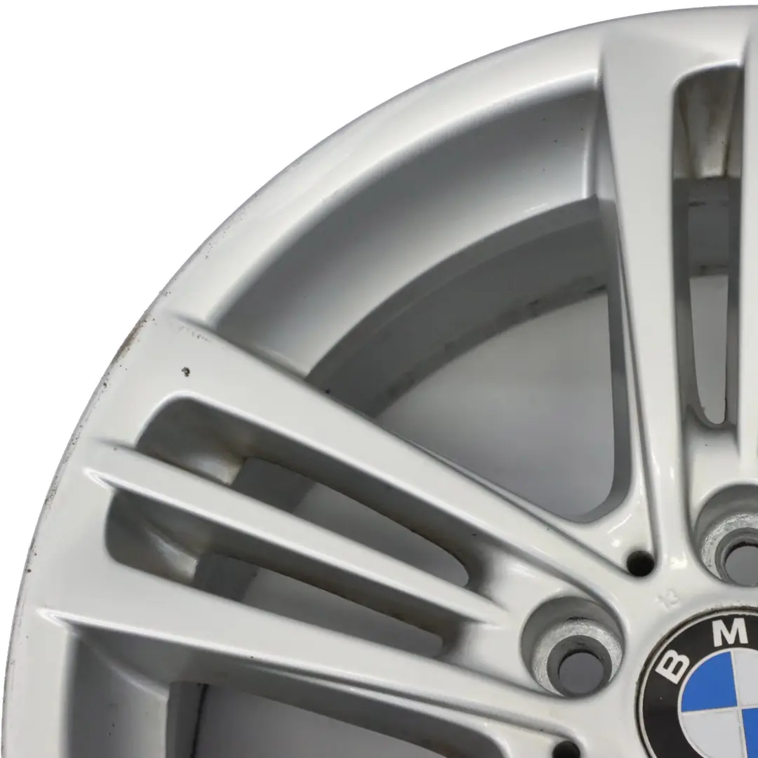 BMW X3 F25 X4 F26 Silberne Leicht Metall Felge 18" 8J ET:43 7844249