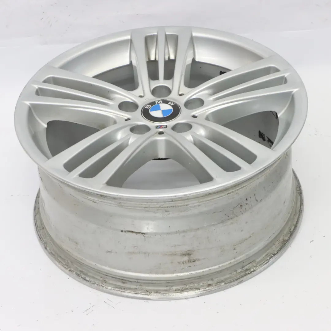 BMW X3 F25 X4 F26 Silberne Leicht Metall Felge 18" 8J ET:43 7844249