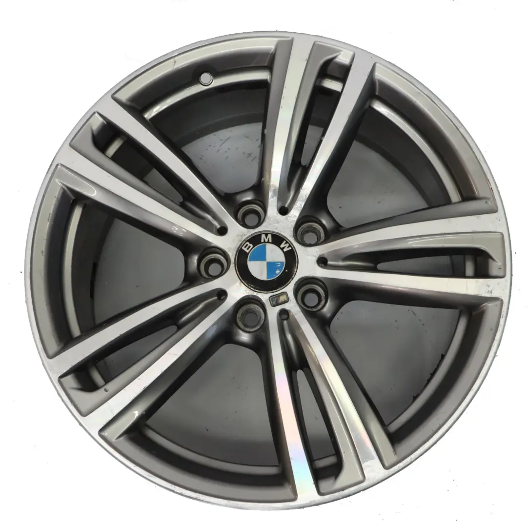 BMW F30 F31 F32 Jante Arrière Alliage 19" 8,5J ET:47 M Double Rayon 442 7846781