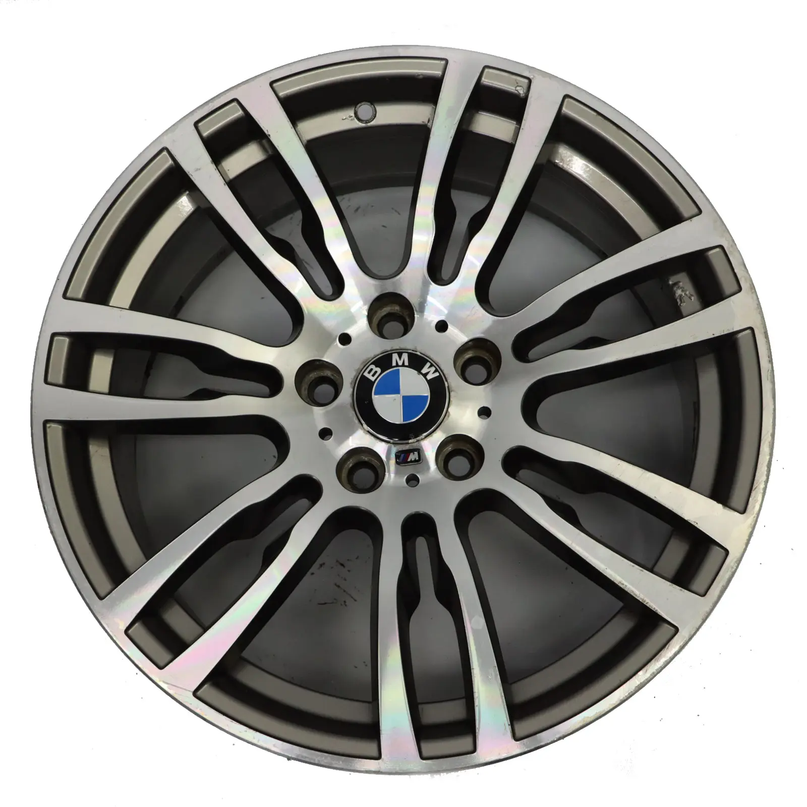 BMW F30 F31 F32 Hinten Alu Felge 19" M Sternspeiche 403 ET:47 8,5J Ferricgrey