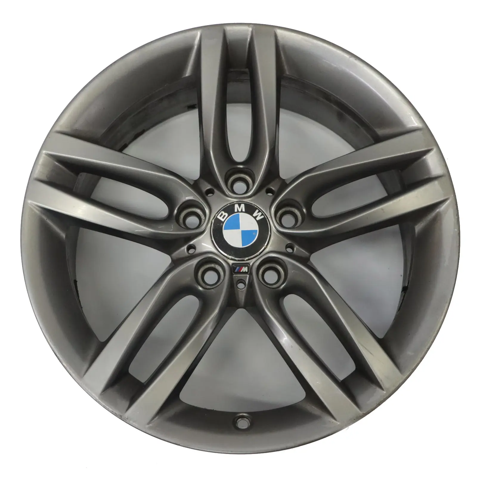 BMW F20 F21 F22 Jante alliage gris ferrique 18" 7,5J ET:45 M Doubles Rayons 461