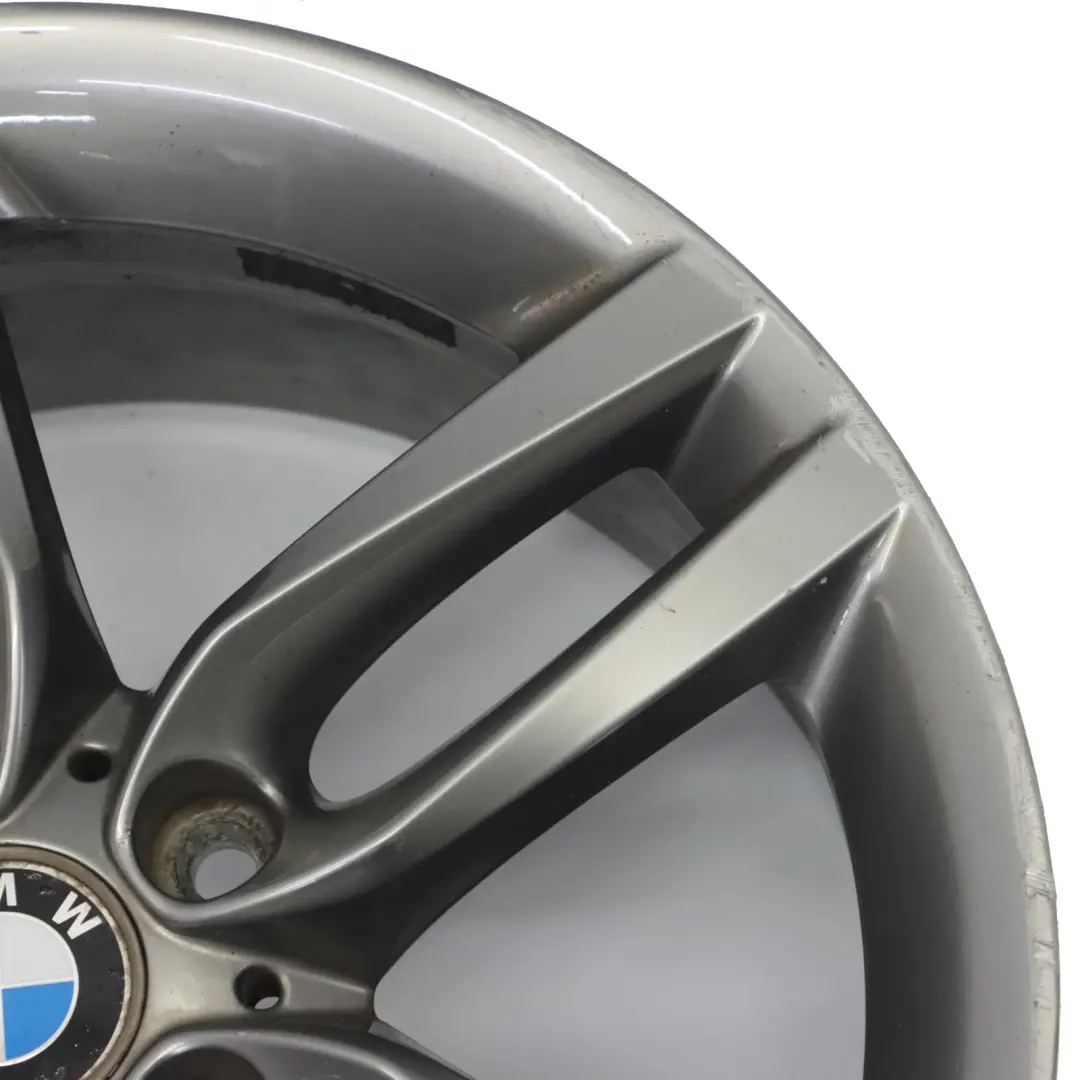 Llanta de aleación BMW F20 F21 F22 Gris Férrico 18" 7,5J ET:45 M Doble Radio 461