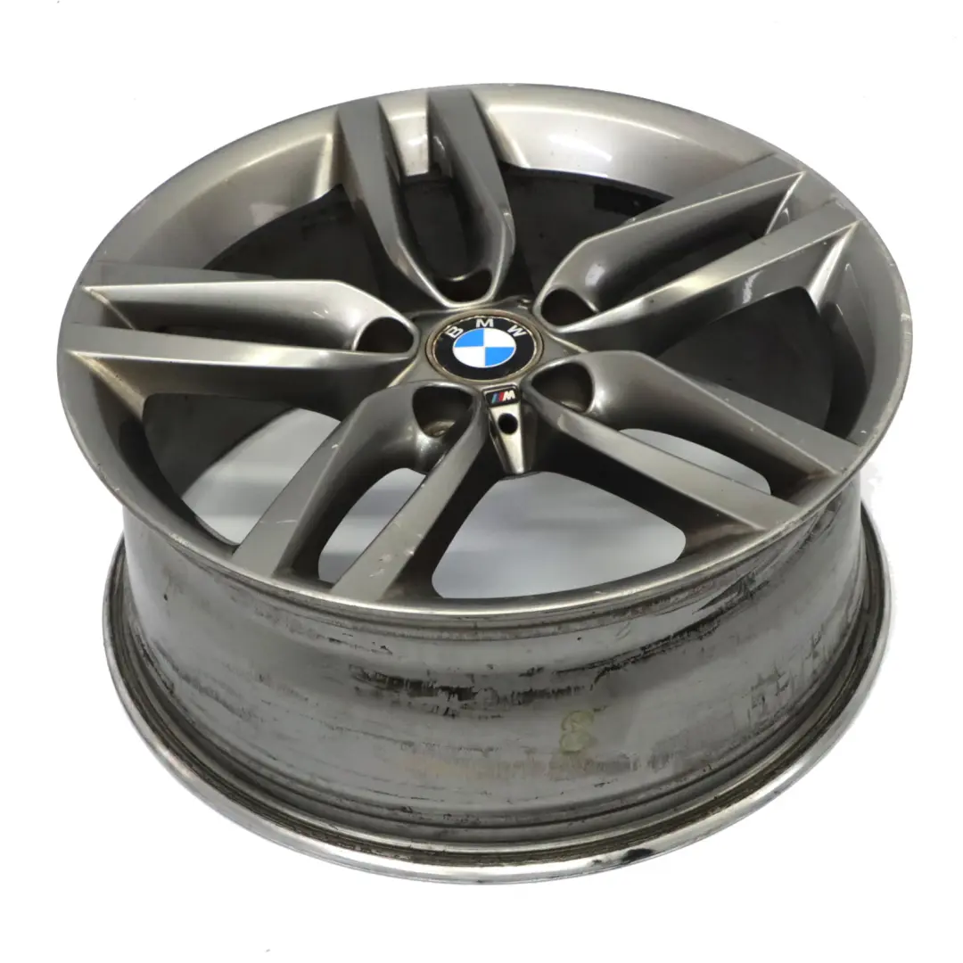 Llanta de aleación BMW F20 F21 F22 Gris Férrico 18" 7,5J ET:45 M Doble Radio 461