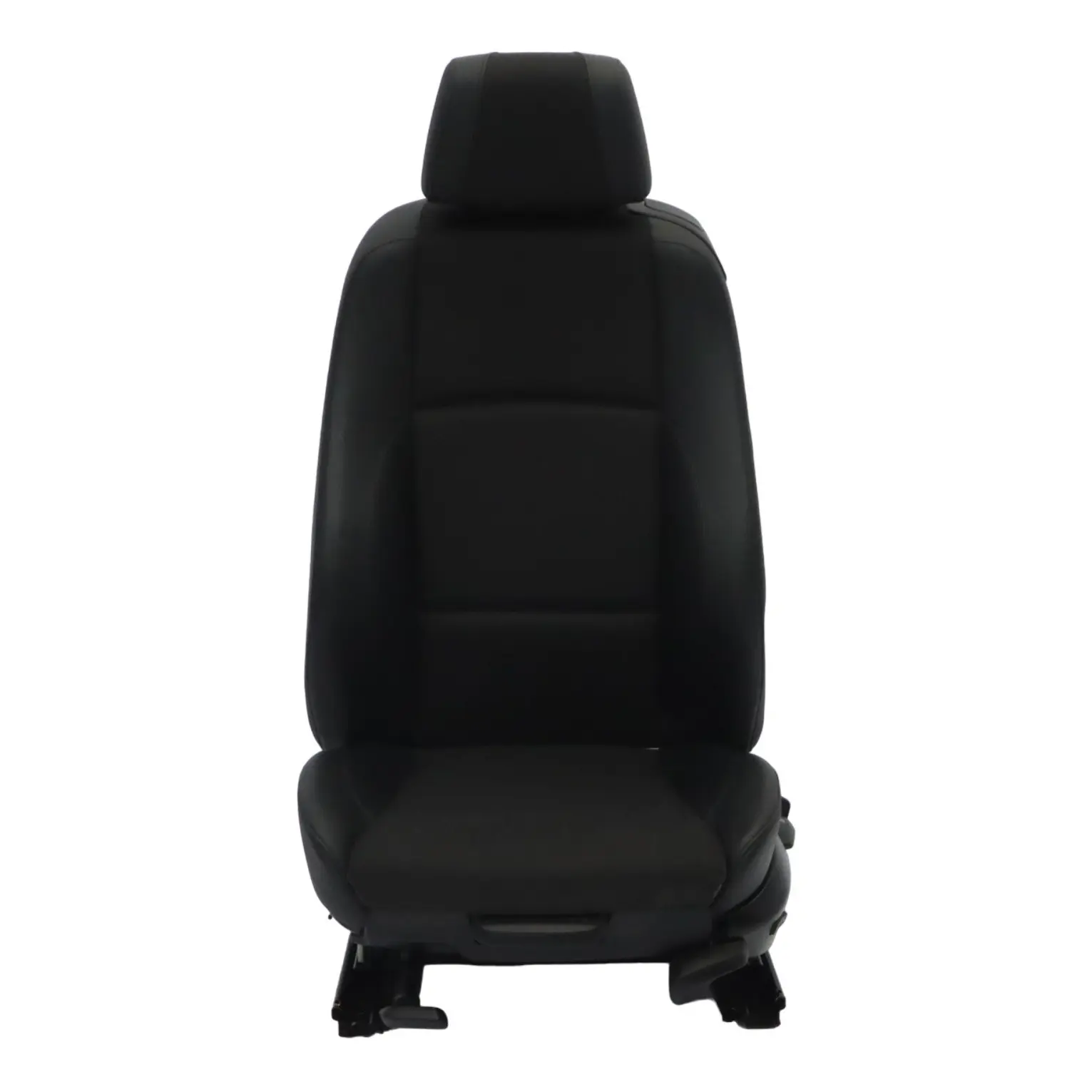 Asiento Delantero BMW E81 E82 M Sport Lado Izquierdo Tela Negra Imitación Cuero