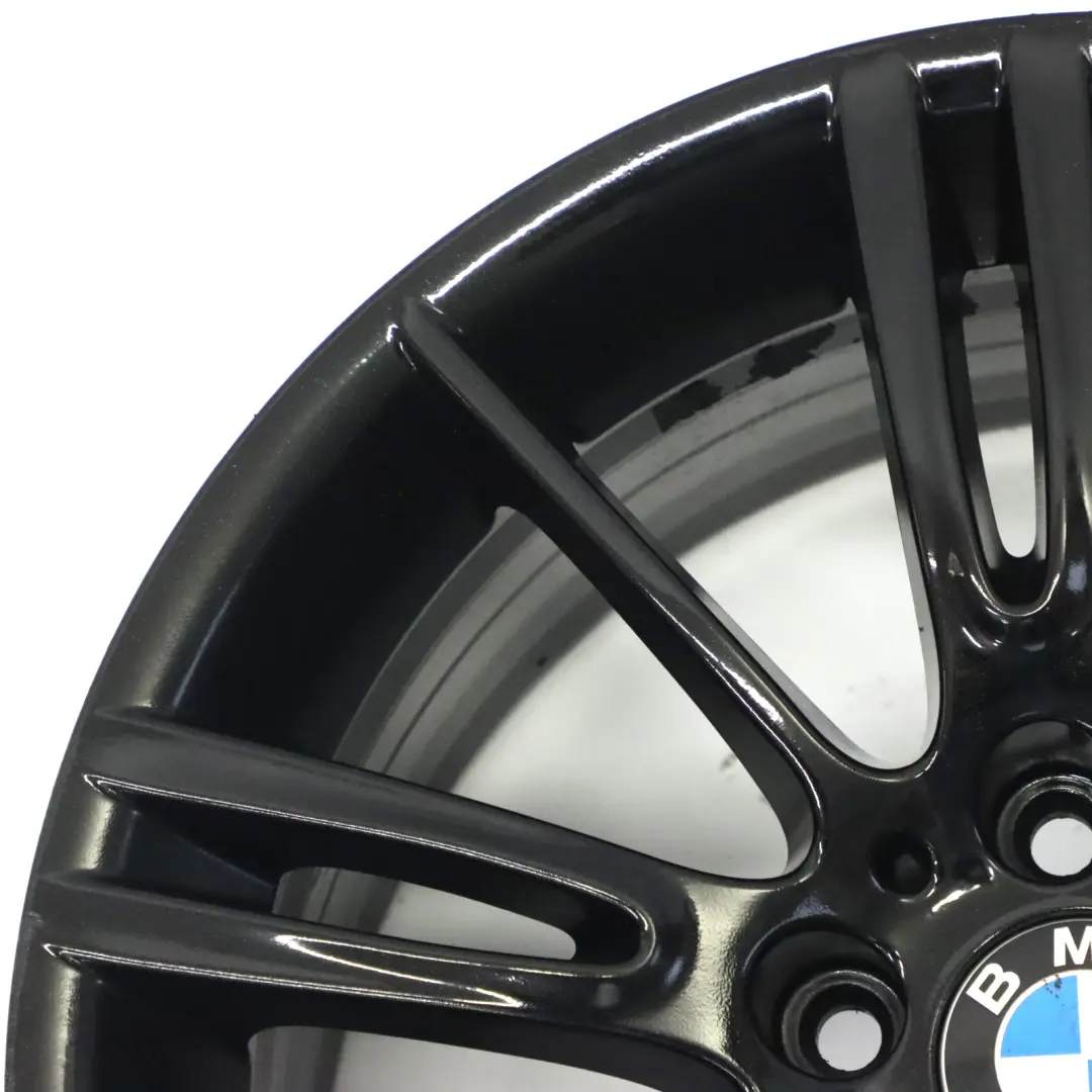 BMW E90 E91 E92 Schwarz Hinten Felgen Alufelge 18" Sternspeiche 193 8,5J ET:37