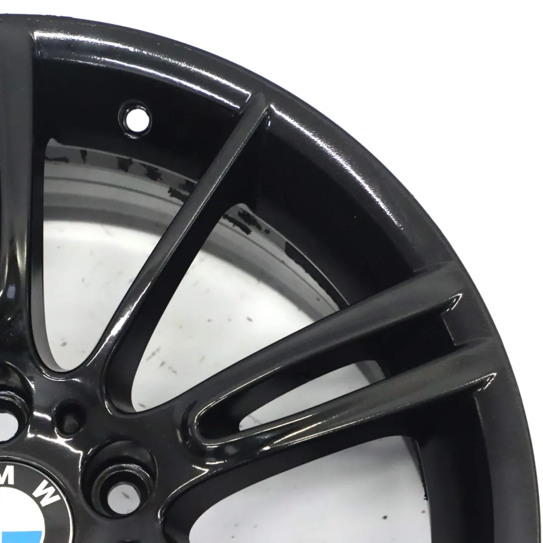 BMW E90 E91 E92 Schwarz Hinten Felgen Alufelge 18" Sternspeiche 193 8,5J ET:37