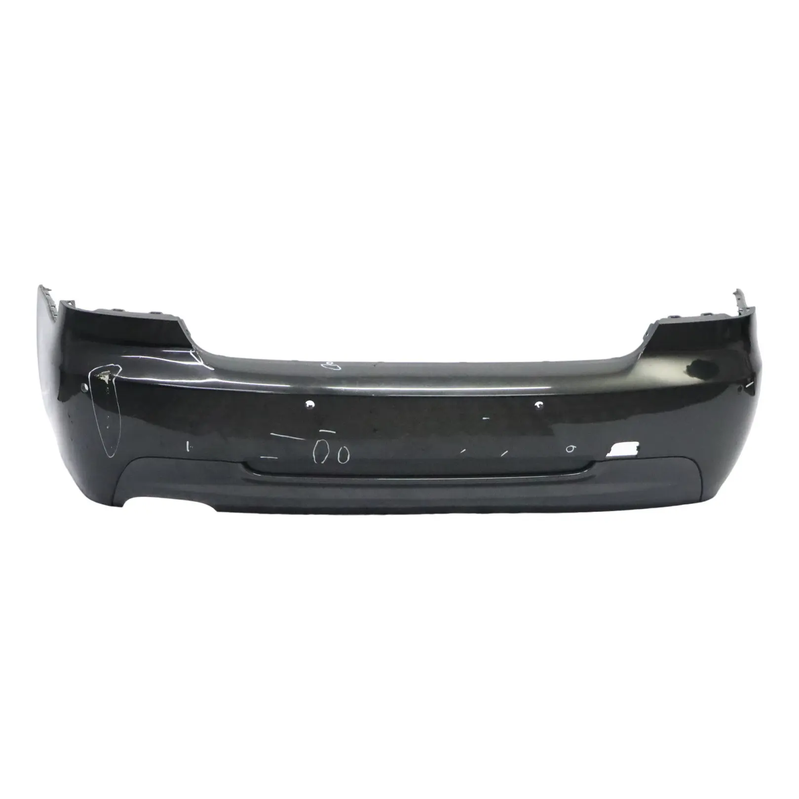 BMW E92 E93 Bumper Rear M Sport PDC Trim Covering Black Sapphire Metallic - 475