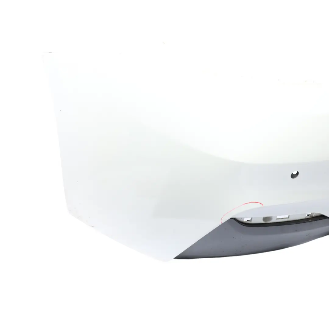 BMW F22 F23 Bumper Rear Trim Panel M Sport Mineralweiss Mineral White - A96