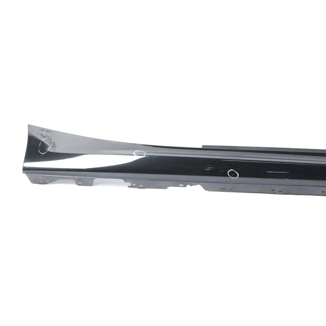 Side Skirt BMW F21 F22 M Sport Sill Strip Right O/S Black Sapphire Metallic 475