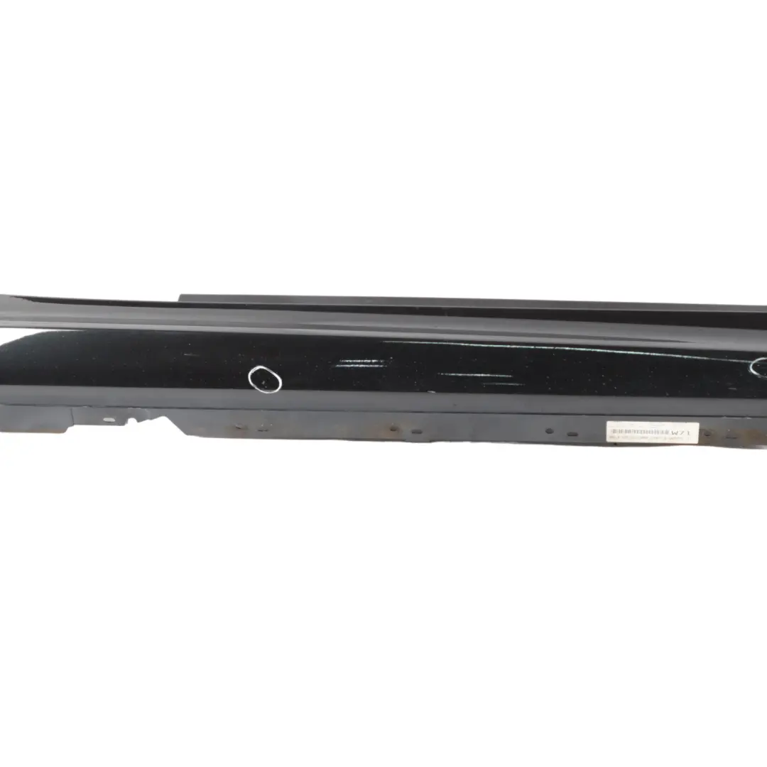 Side Skirt BMW F21 F22 M Sport Sill Strip Right O/S Black Sapphire Metallic 475