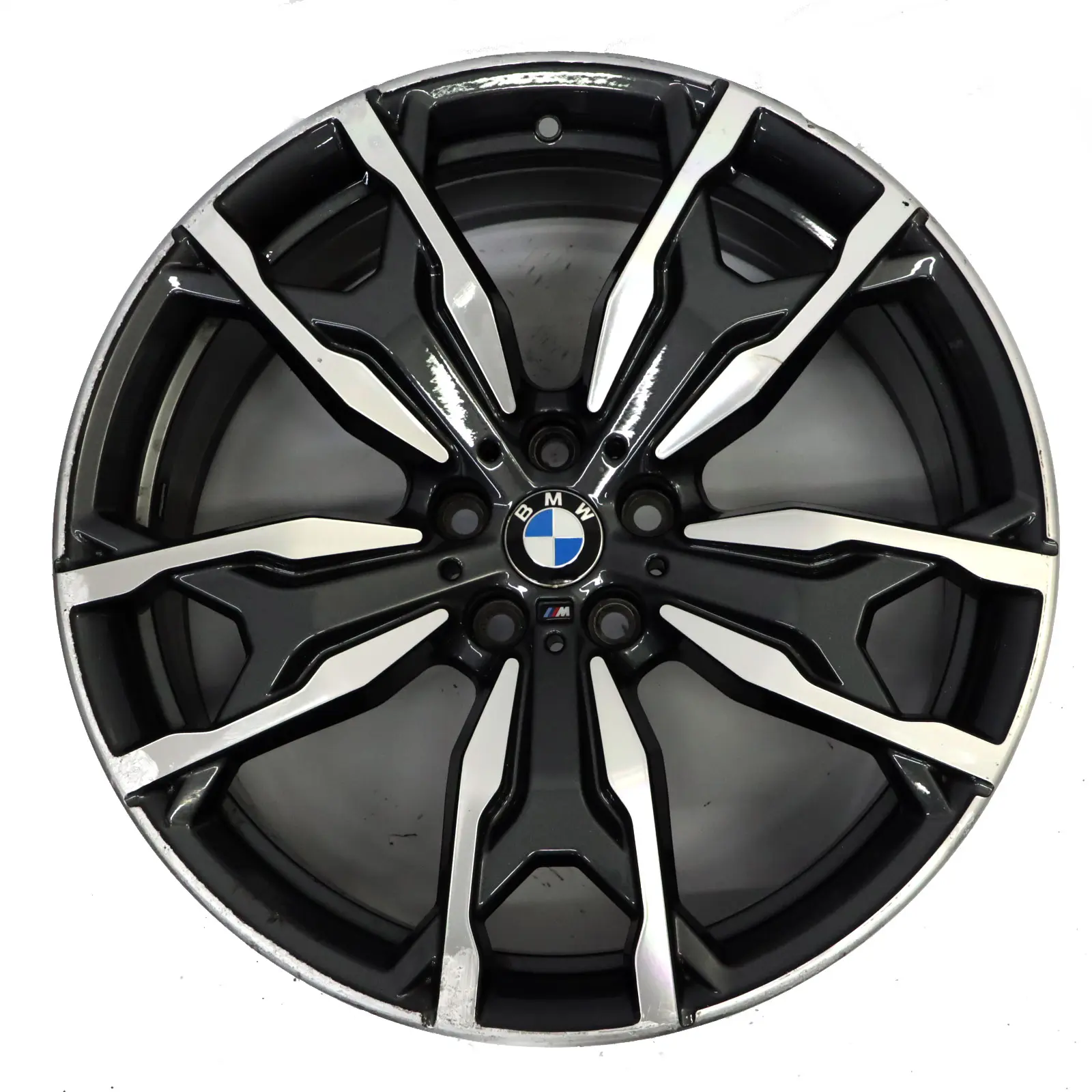 BMW X3 G01 X4 G02 Front Grey Alloy Wheel Rim 20" Double Spoke 8J ET:27 8073791