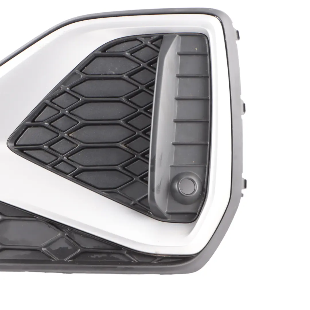 Audi Q2 GA Bumper Grille Lower Front Left N/S Grid Cover Silver 81A807681Q