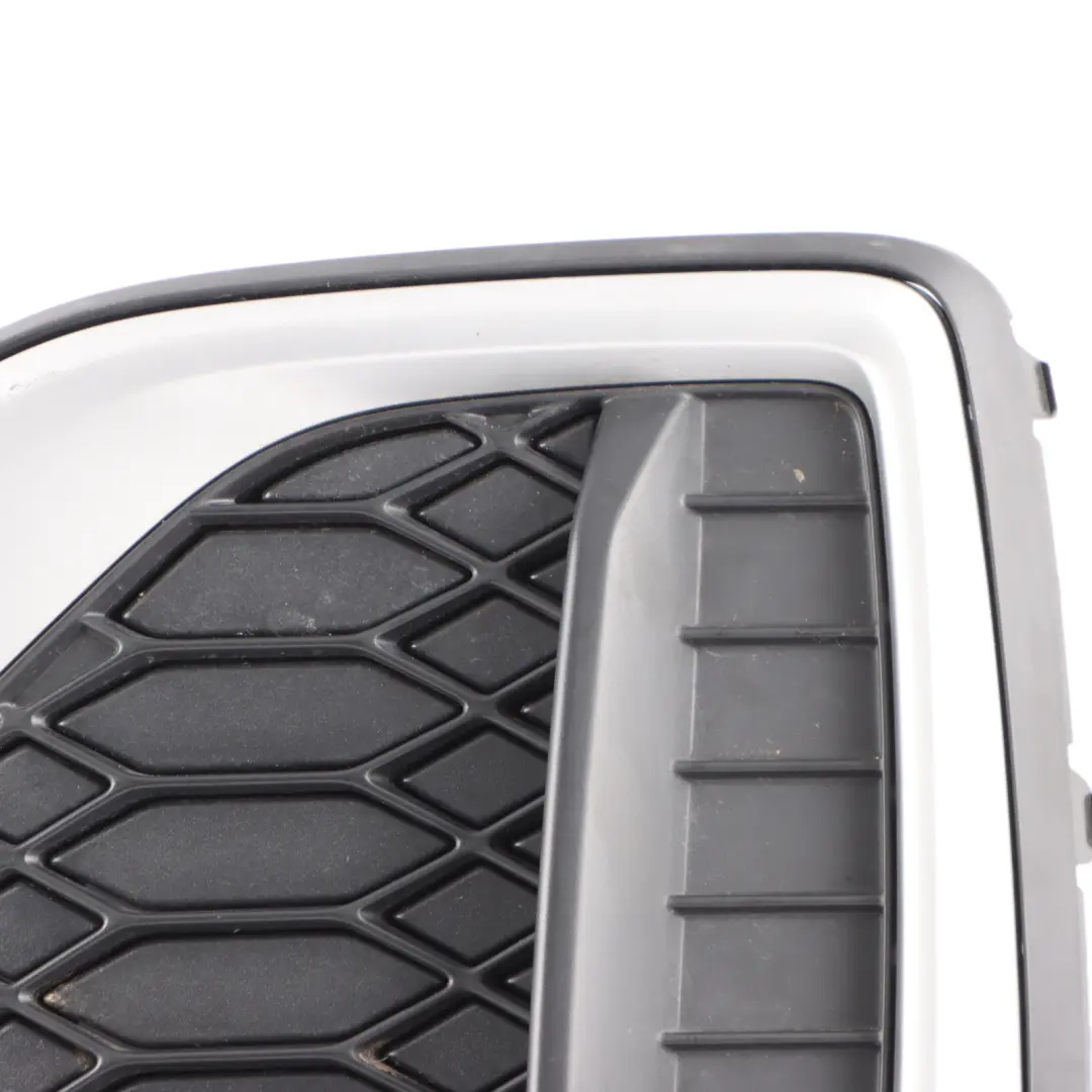 Audi Q2 GA Bumper Grille Lower Front Left N/S Grid Cover Silver 81A807681Q