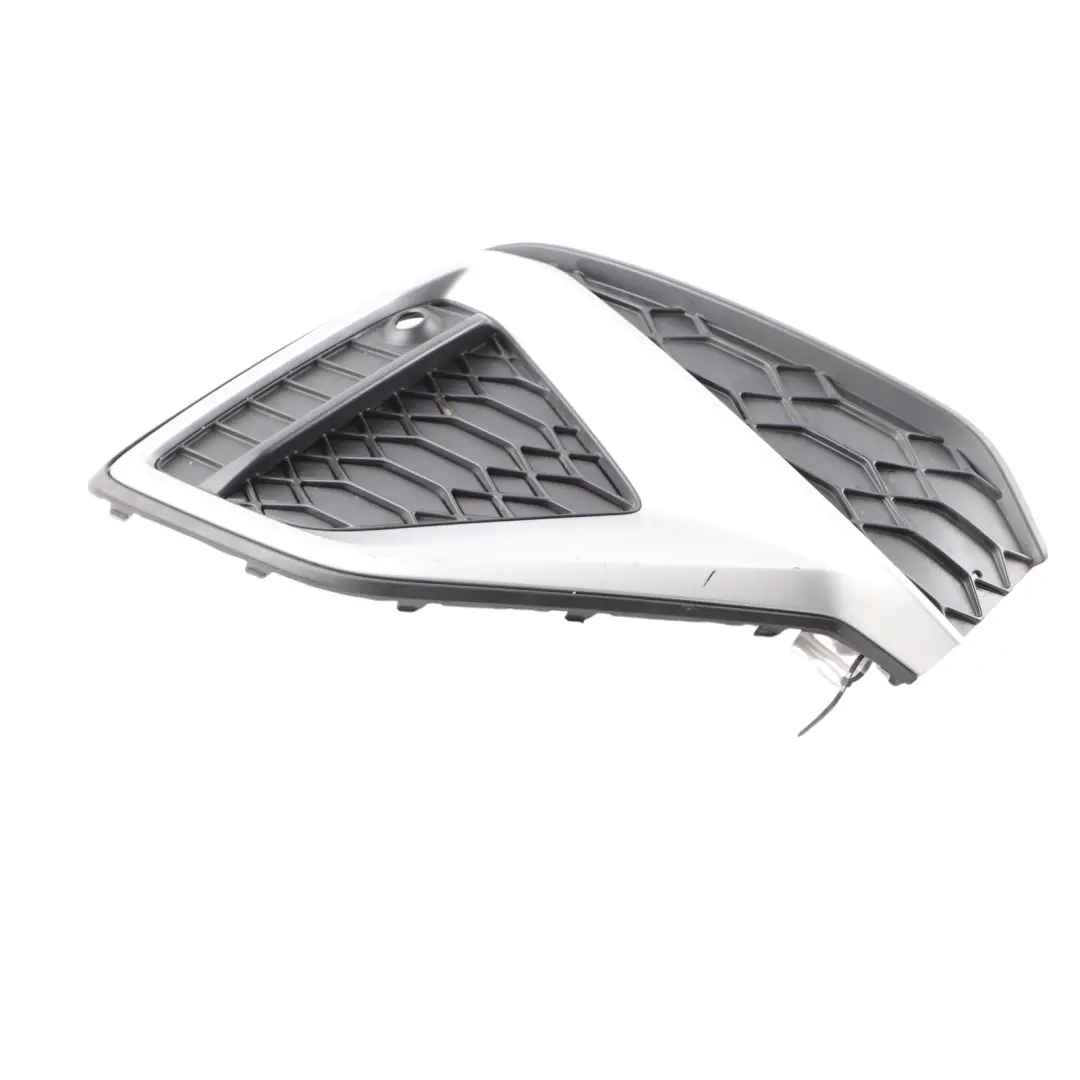 Audi Q2 GA Bumper Grille Lower Front Left N/S Grid Cover Silver 81A807681Q