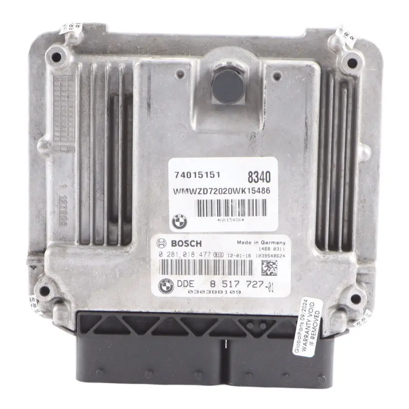 Mini Cooper SD R60 N47N 143HP Engine Control Unit ECU 8517727 Automatic 