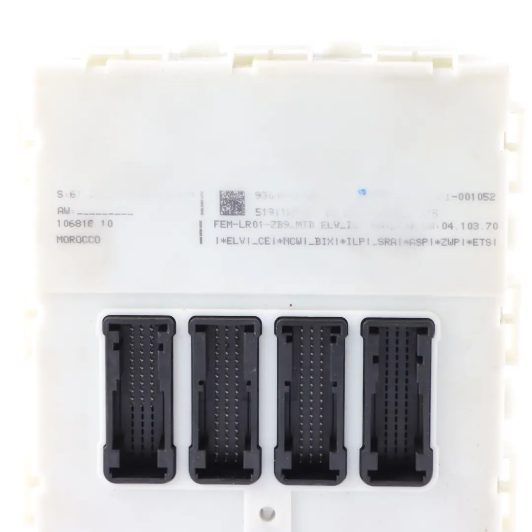 BMW F20 F30 120d 320d 184HP N47N Engine ECU Kit DDE 8574093 FEM Key Lock Manual