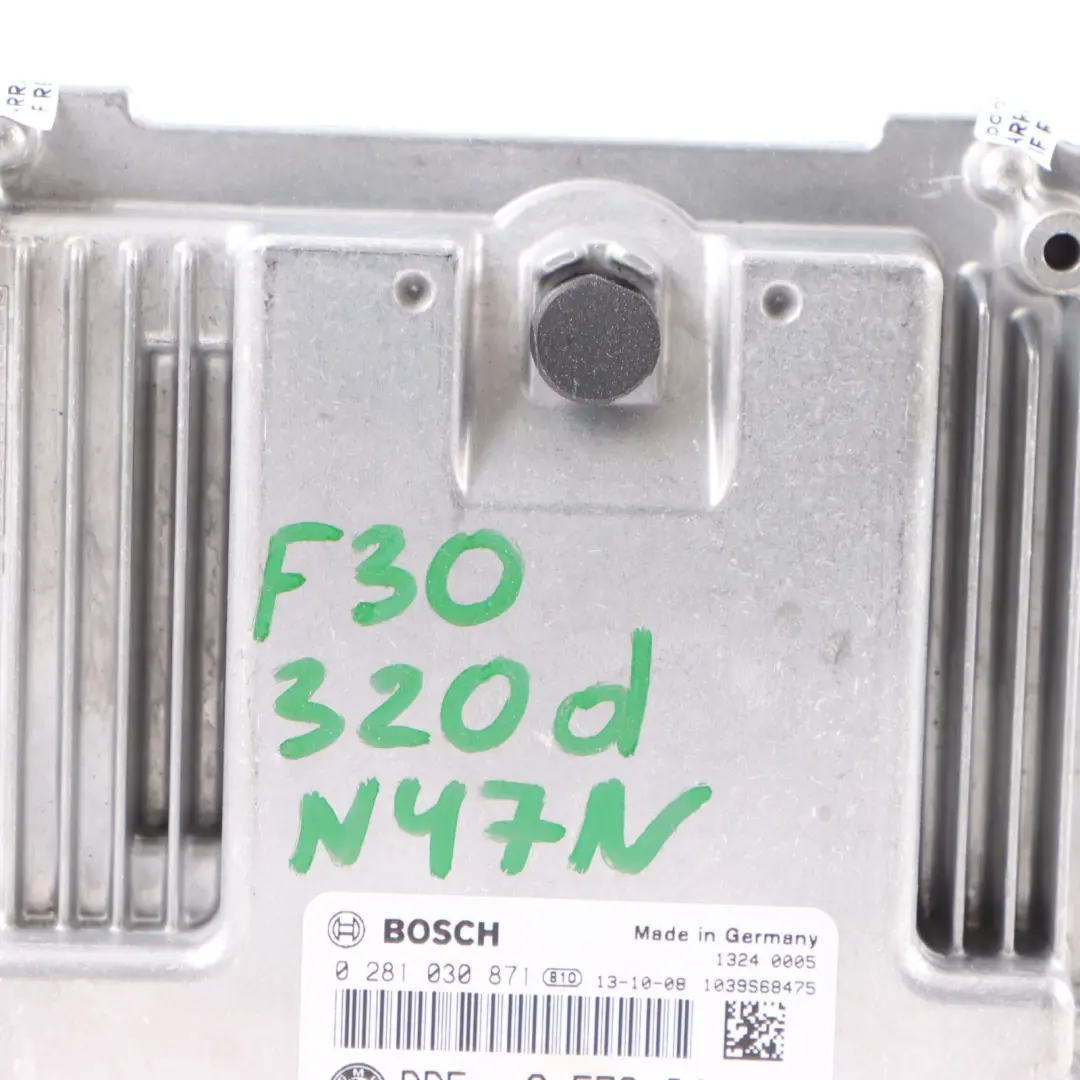 BMW F20 120d F30 320d N47N Engine Control Unit ECU DDE 8578944 Manual