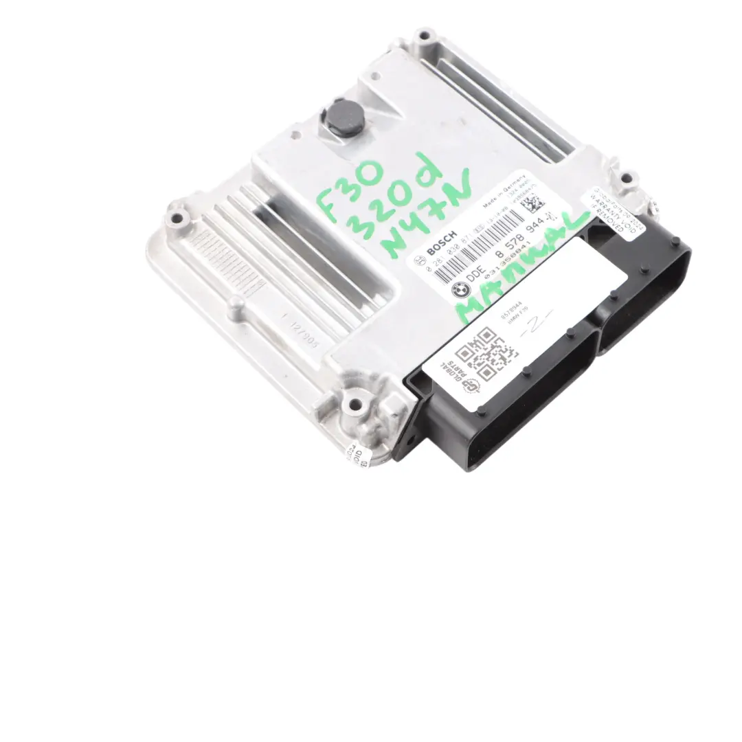 BMW F20 120d F30 320d N47N Engine Control Unit ECU DDE 8578944 Manual