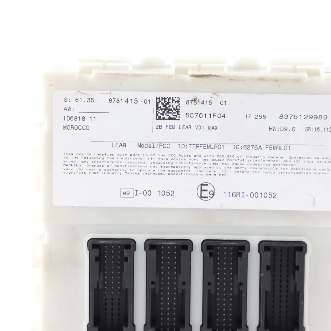 BMW F20 F21 F30 118d 318d N47N 143HP Engine ECU DDE Kit 8578945 Key FEM Lock