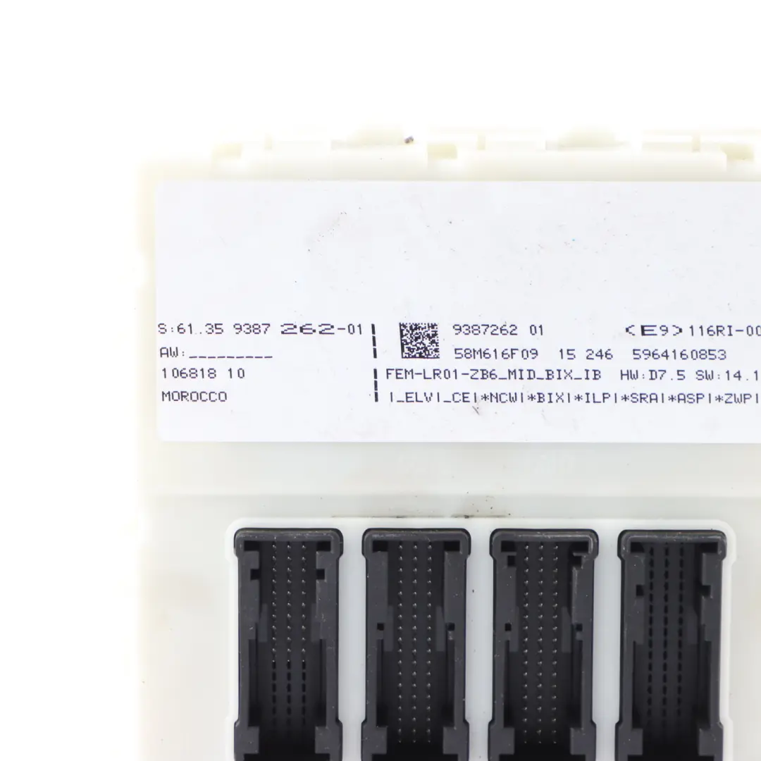 BMW F30 B47 318d 150HP Engine Control Unit ECU DDE 8589141 + Key Automatic