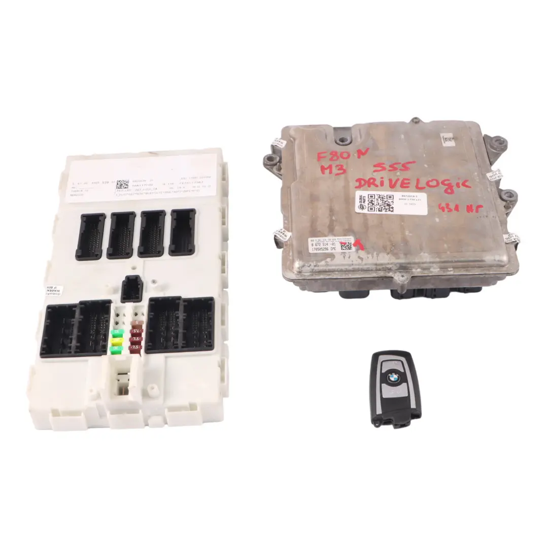 BMW F80 M3 F82 F83 M4 431HP Sterownik Silnika ECU DME 8672514 FEM Kluczyk