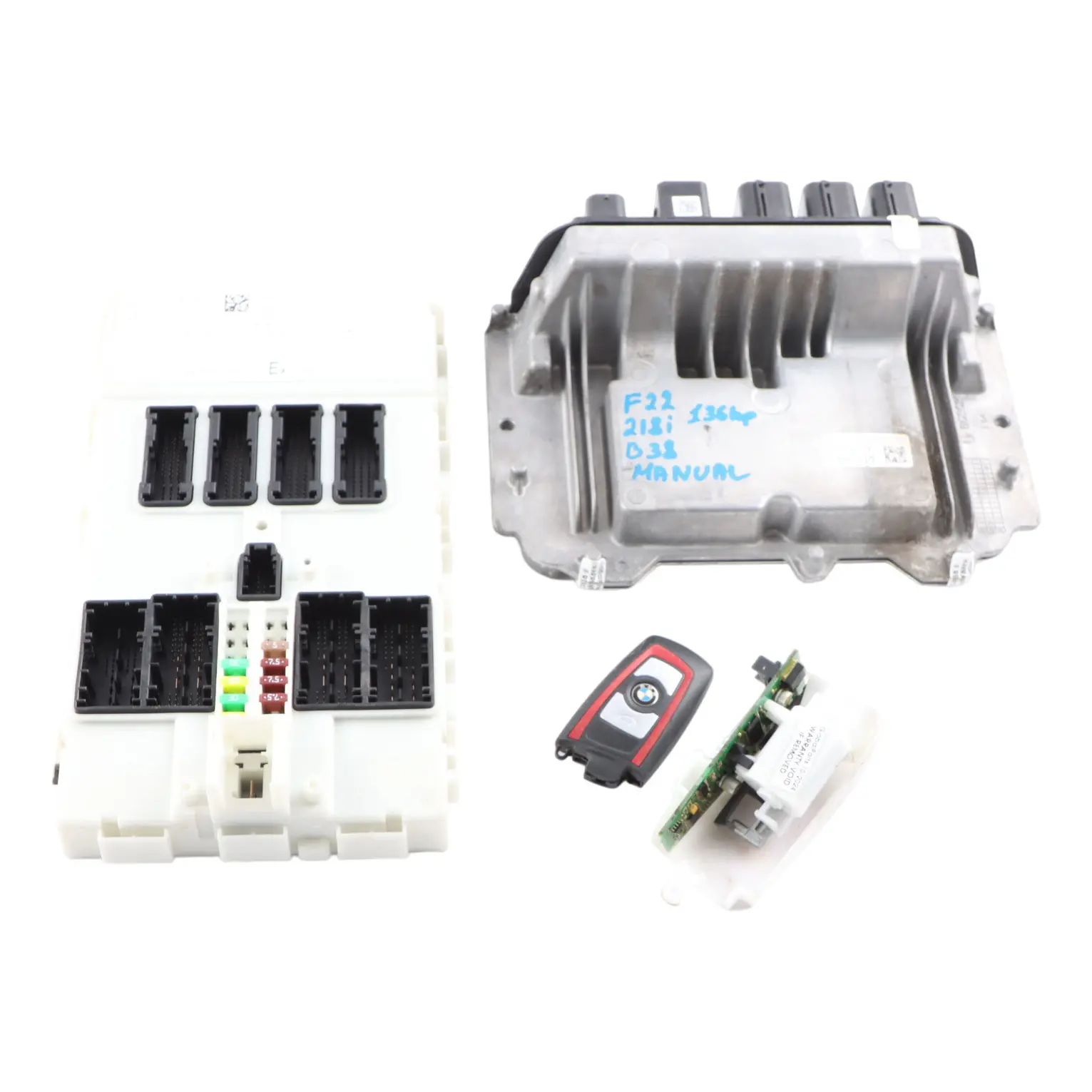 BMW F22 218i B38 136HP ECU Kit DME 8691836 Key + FEM + Lock Manual Gearbox