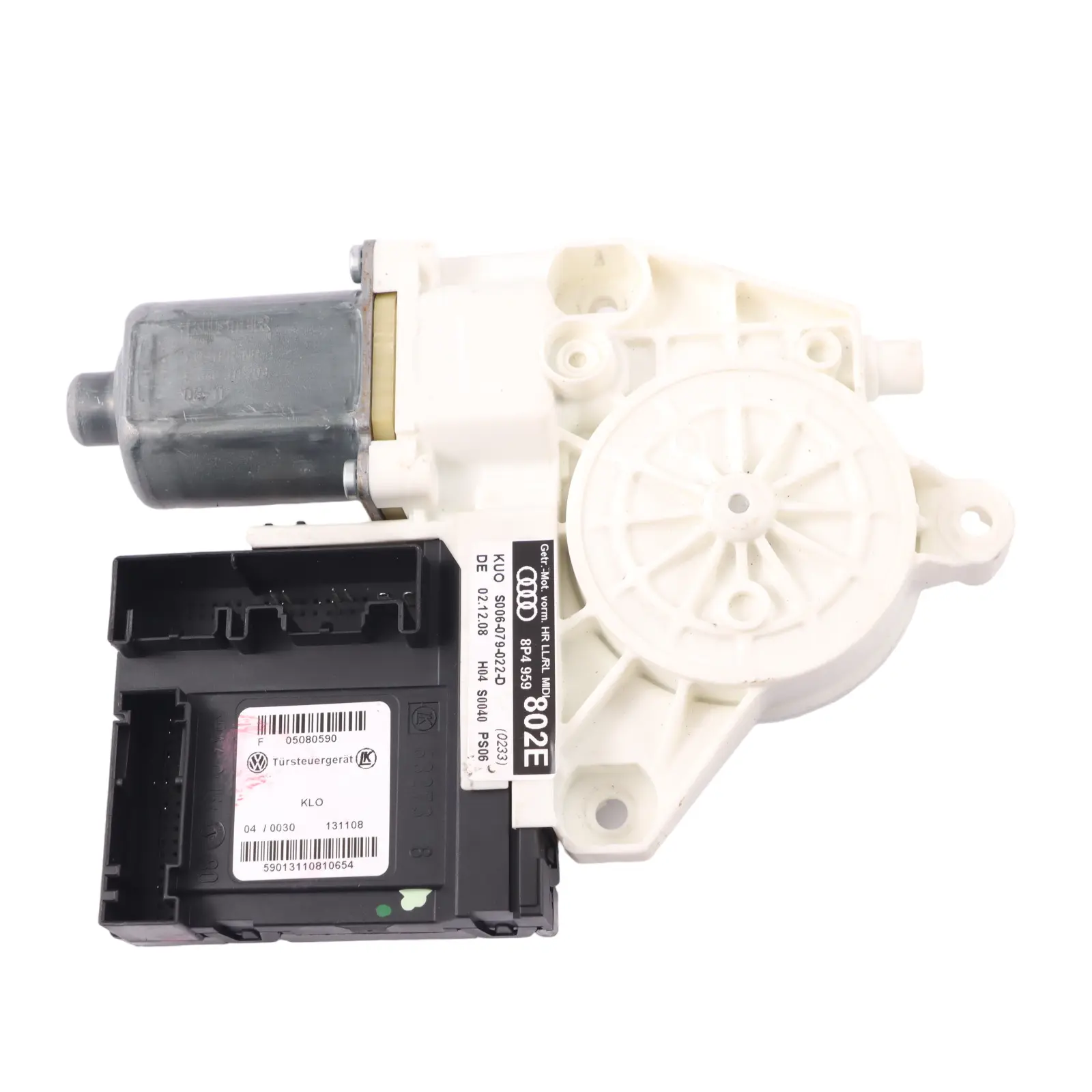 Audi A3 8P Rear Door Window Lifter Right O/S Regulator Motor 8P4959802F