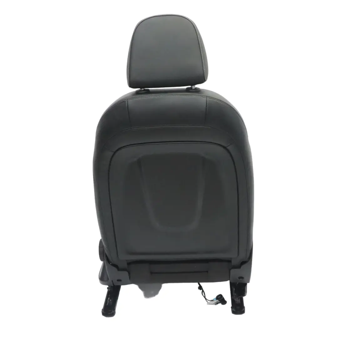 Audi Q3 8U Sport Seat Delantero Izquierdo S-Line Interior Cuero Negro Plata