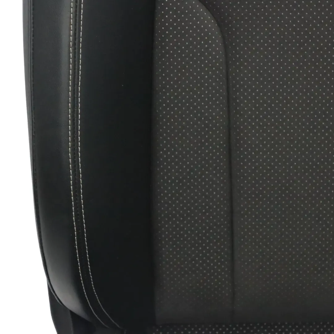 Audi Q3 8U Sport Seat Delantero Izquierdo S-Line Interior Cuero Negro Plata