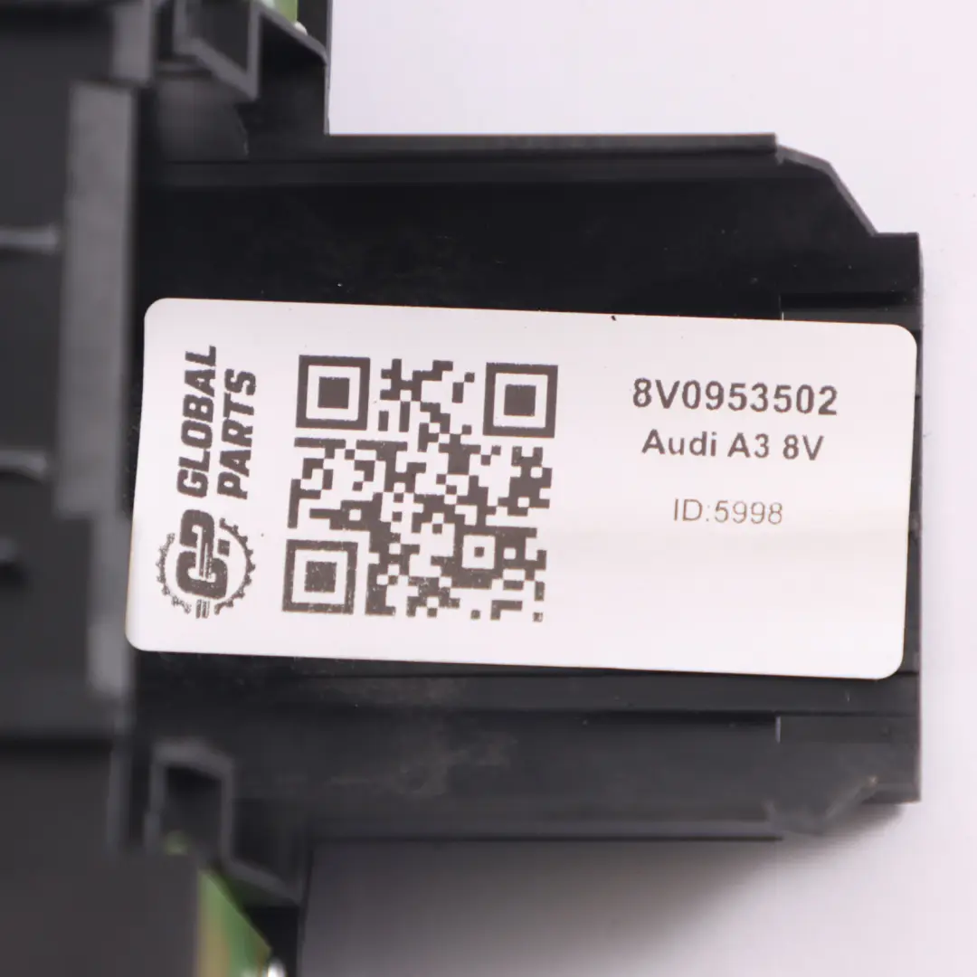 Audi A3 8V Limpiaparabrisas Sensor Interruptor Palanca Indicador 8V0953502