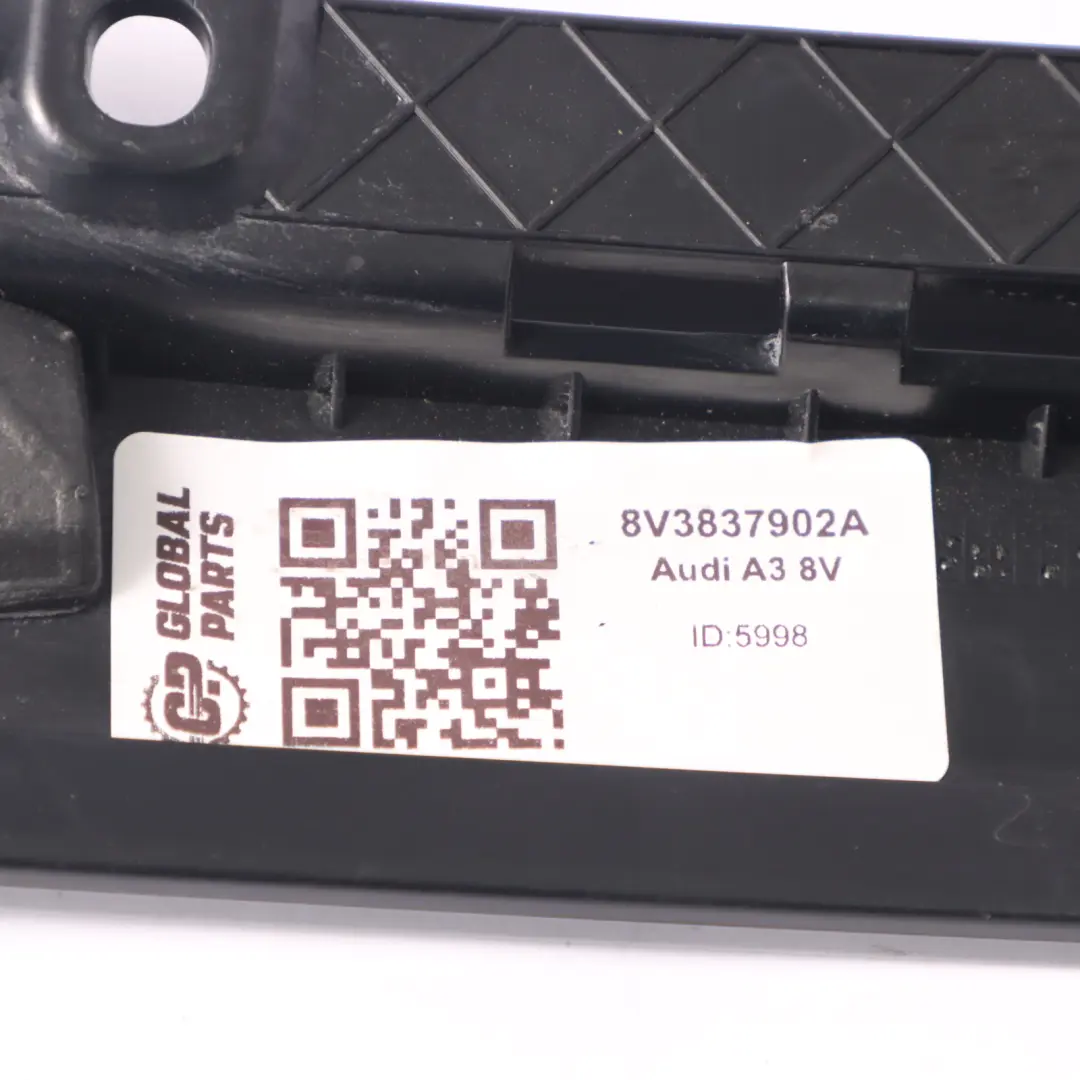 Audi A3 8V Tapa Puerta Pilar B Moldura Panel Delantero Derecho 8V3837902A