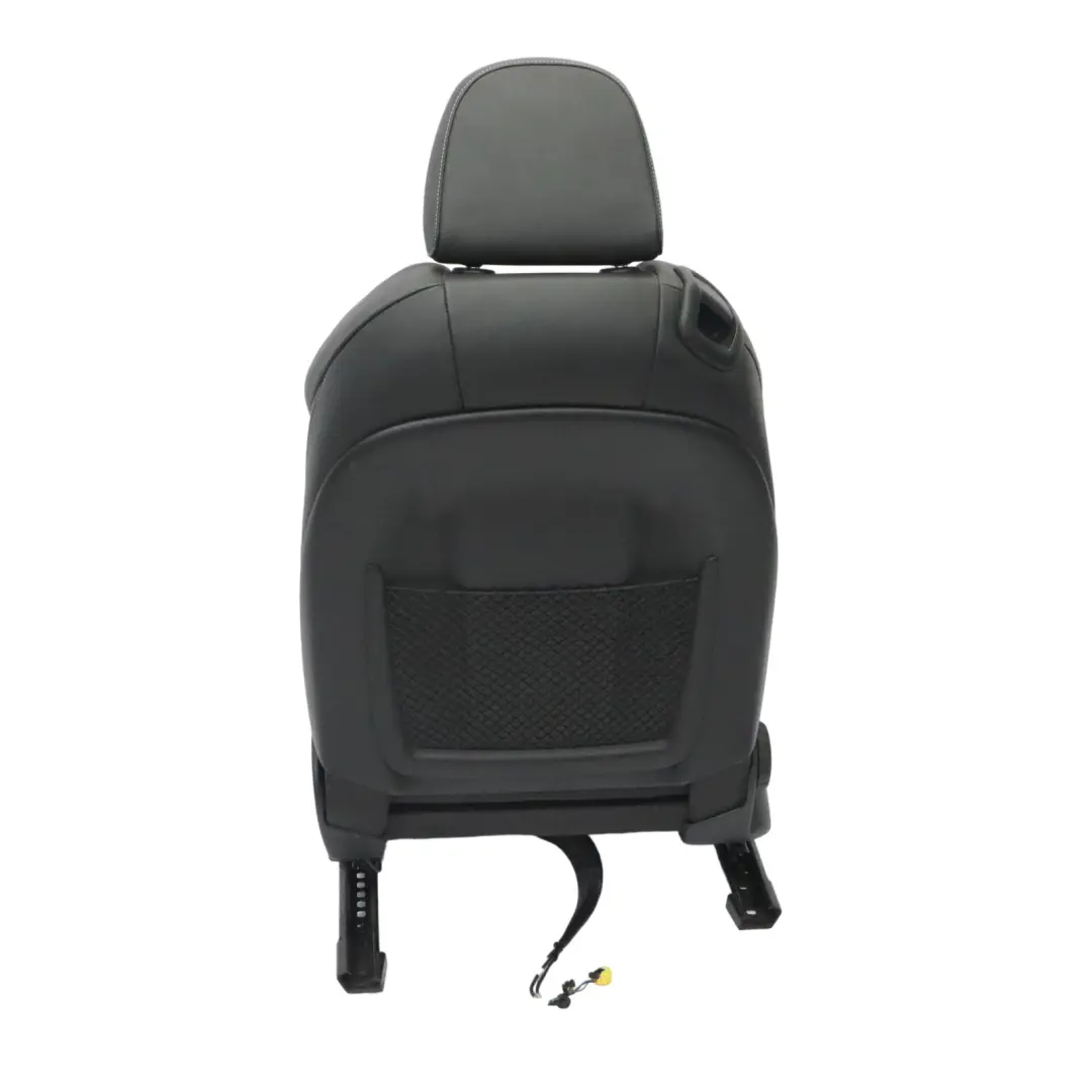 Audi A3 8V Asiento Delantero Derecho 3 Puertas S Line Medio Cuero Negro Plata