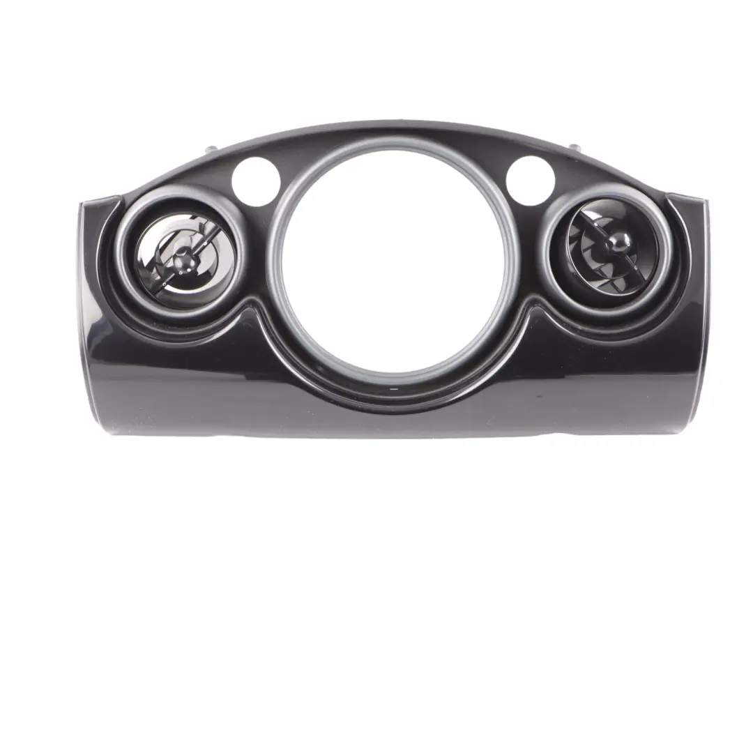 Mini R50 R53 Dashboard Panel Dash Trim Strip Covering Set Piano Black