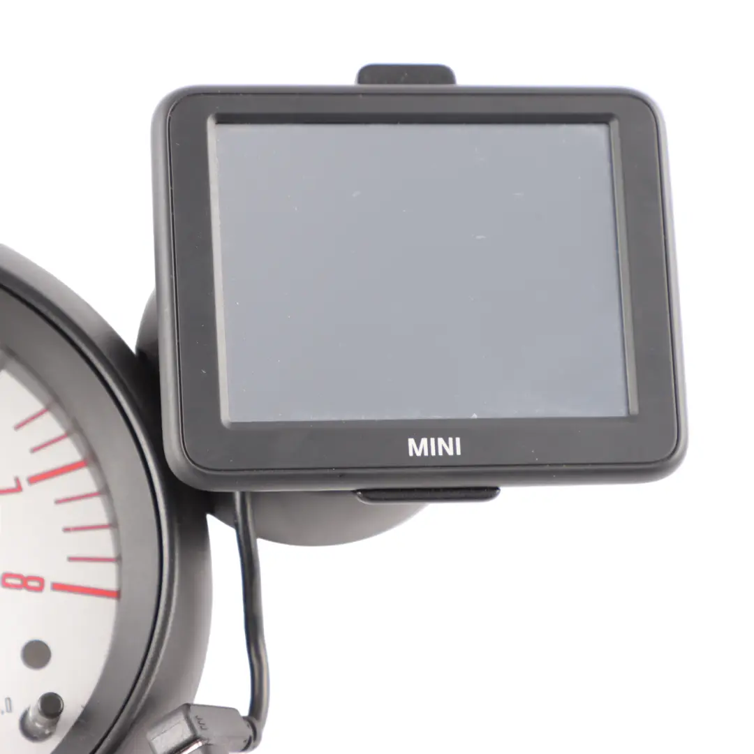 Mini R56 R57 R60 Portable Navigation Retrofit Rev Counter Gauge Black 9260579