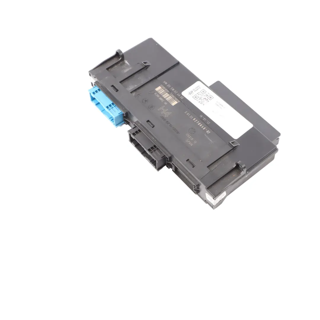 BMW E93 ECU Body Control Module H4 Junction Box PL2RR JBBFE IIIR 9270646