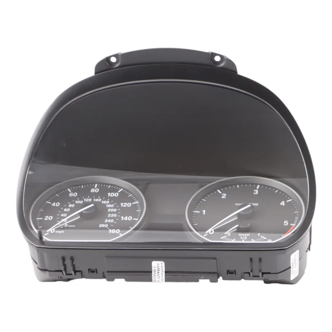 Speedo Clocks BMW E81 E87 LCI 123d N47S Instrument Cluster MPH Automatic 9283806