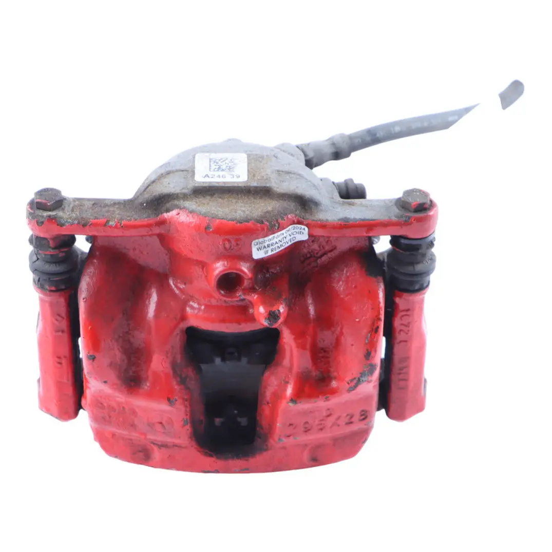 Brake Caliper Mercedes W176 W246 Front Left Wheel N/S Brake Unit Red 295x28