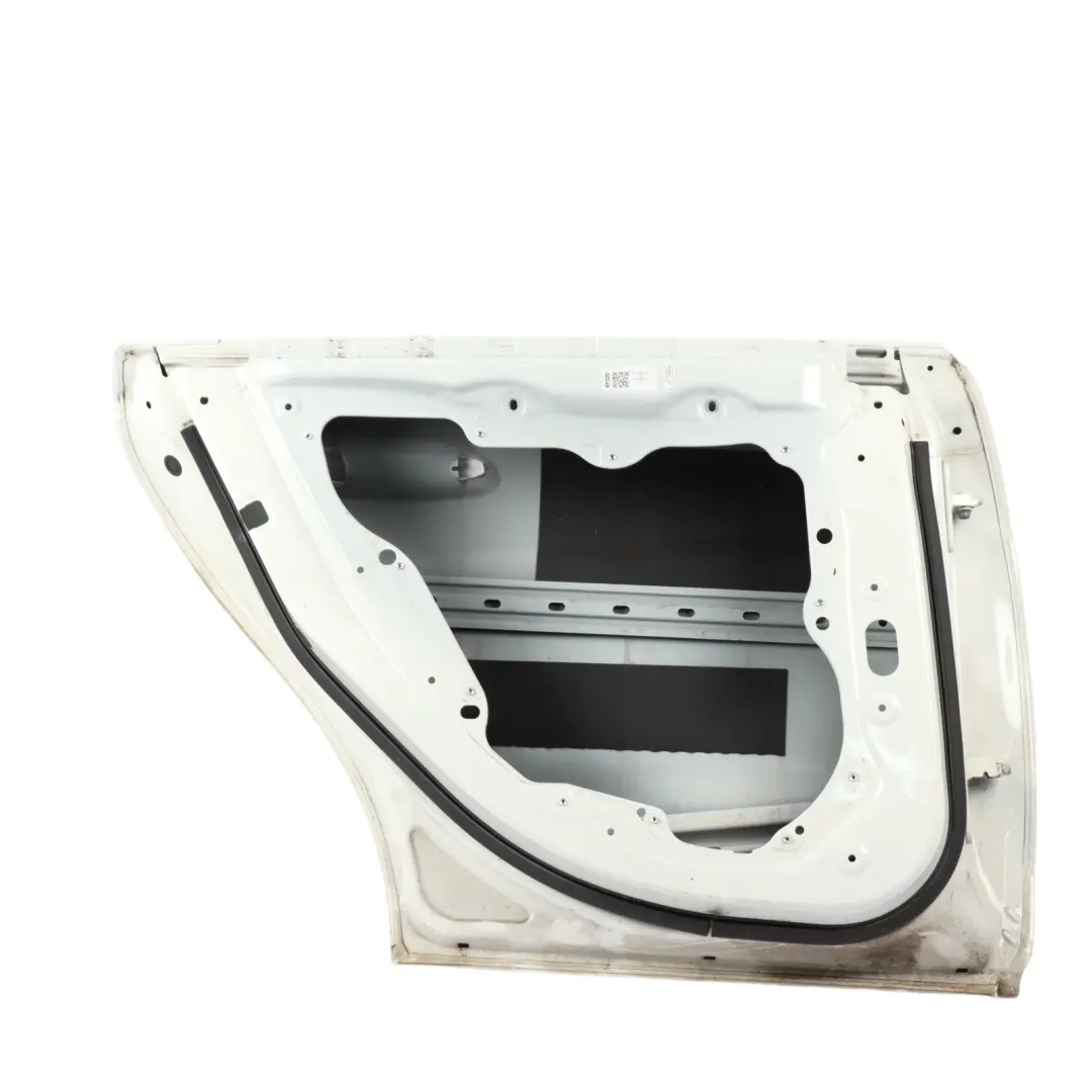 Mercedes X117 Door Rear Left N/S Covering Panel Calcite White - 650