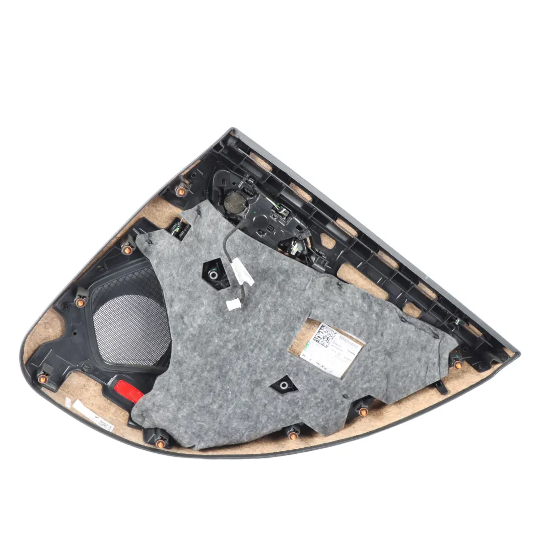 Mercedes C117 Door Card Rear Left N/S Trim Panel Cover Lining Black