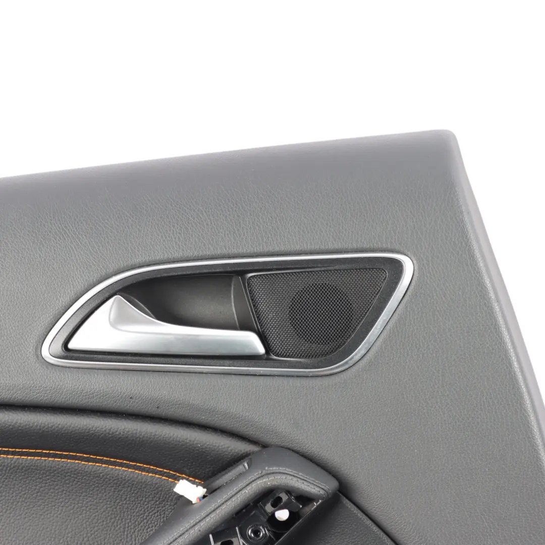 Mercedes C117 Door Card Rear Left N/S Trim Panel Cover Lining Black