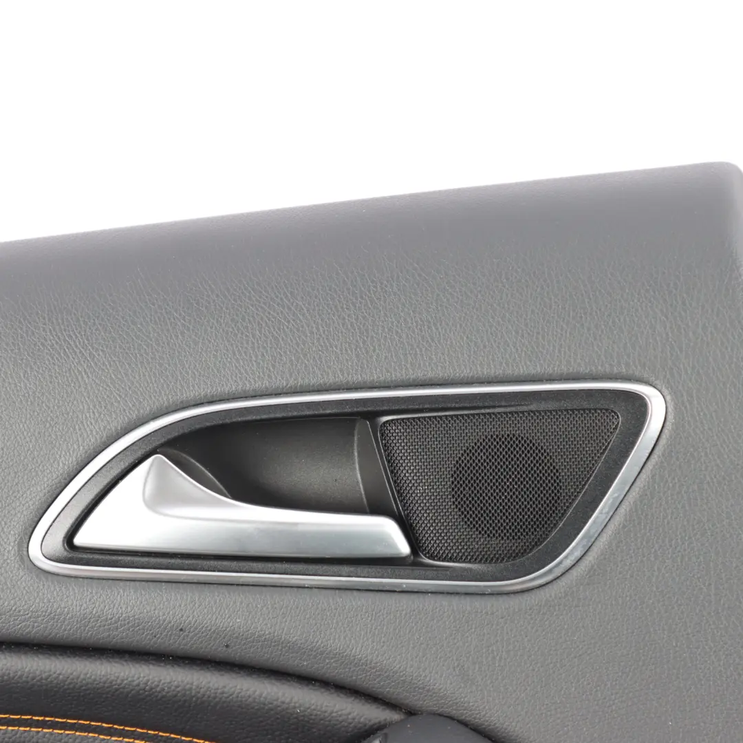 Mercedes C117 Door Card Rear Left N/S Trim Panel Cover Lining Black