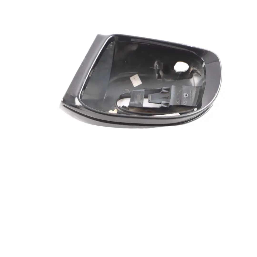 Mercedes W164 Mirror Cover Door Wing Cap Trim Left N/S Obsidian Black - 197